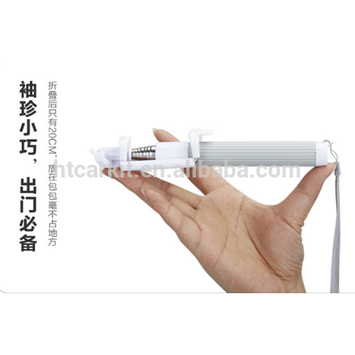 2015 Wholesale Mini Foldable Bluetooth Selfie Stick,Wireless Selfie Stick